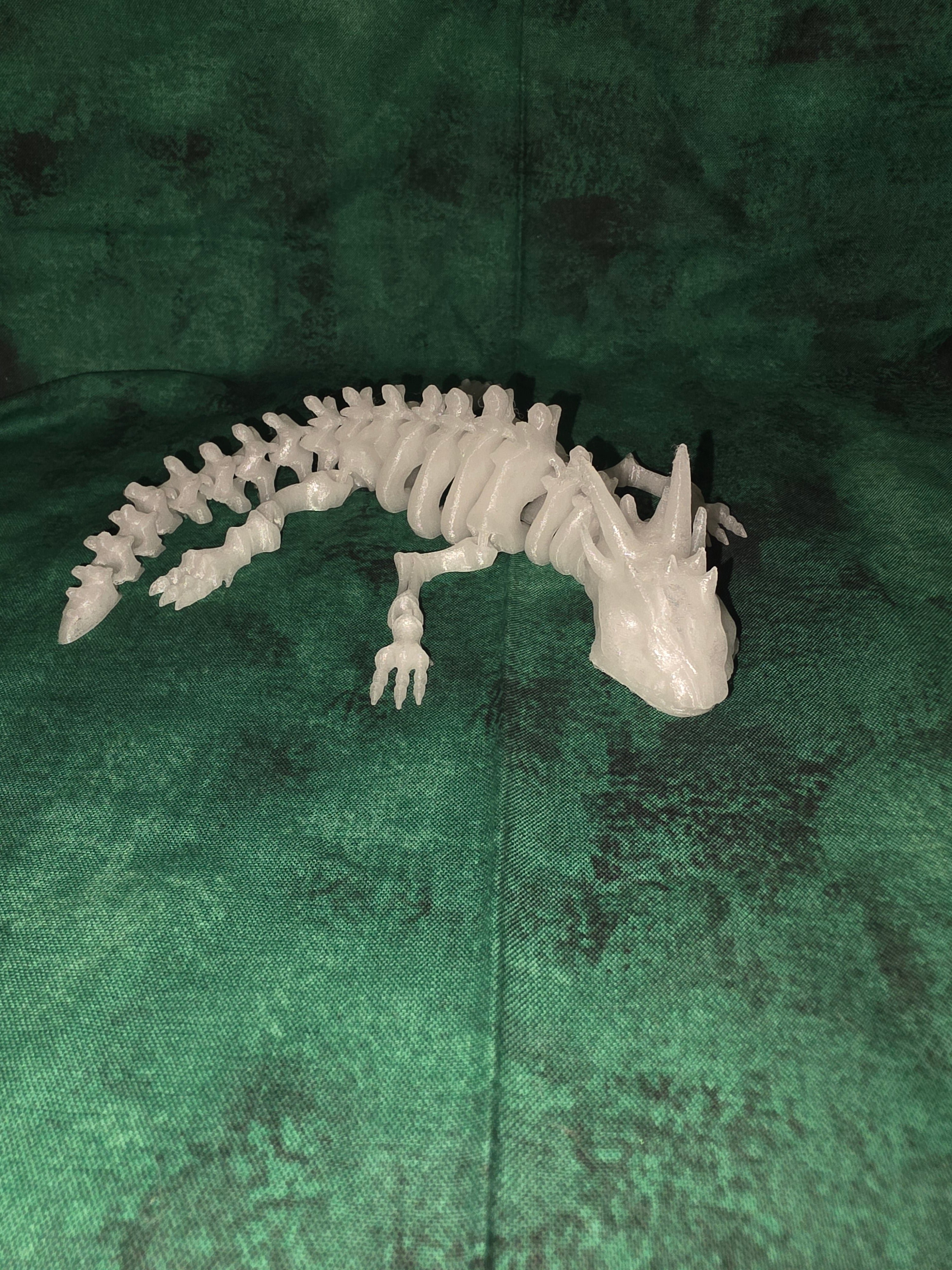 Skeleton dragon