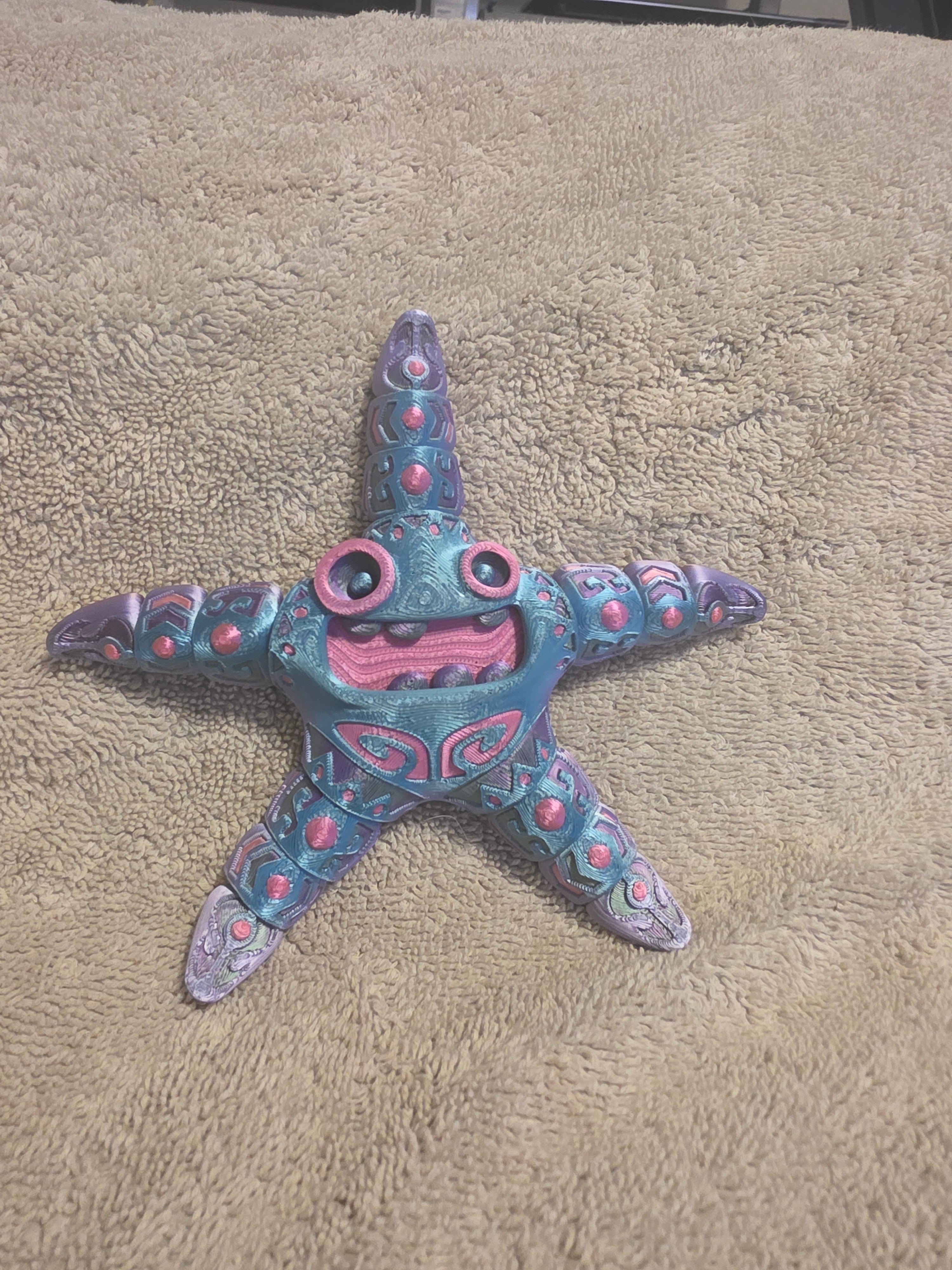 Multi color Starfish
