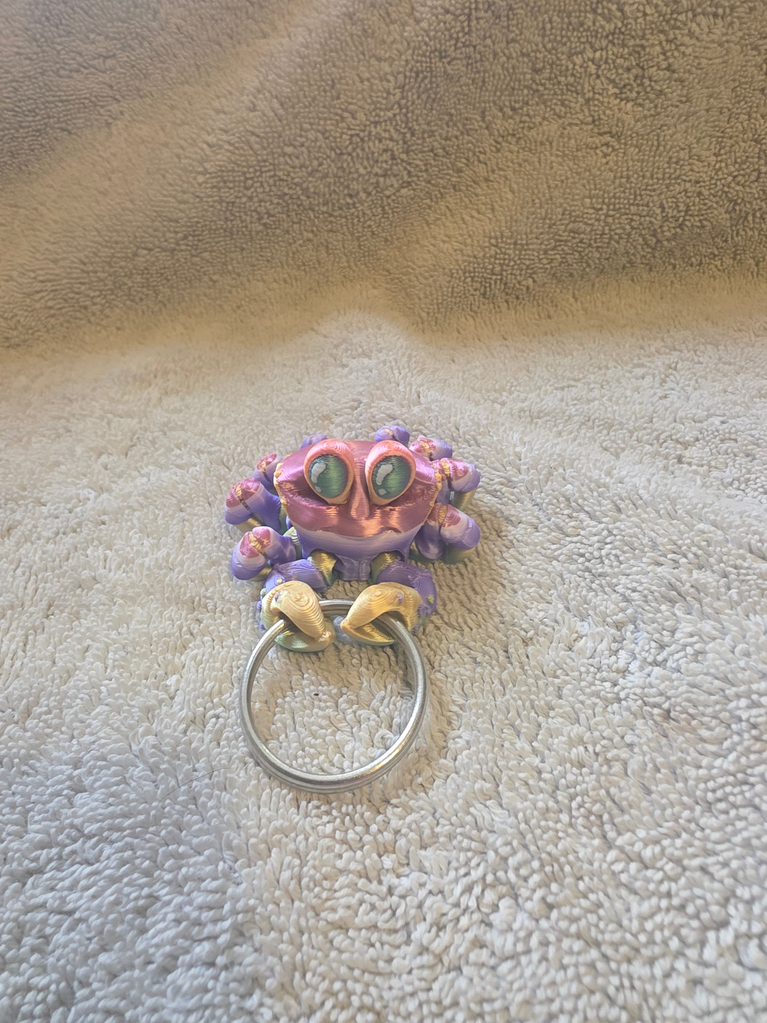 Bag charms crab