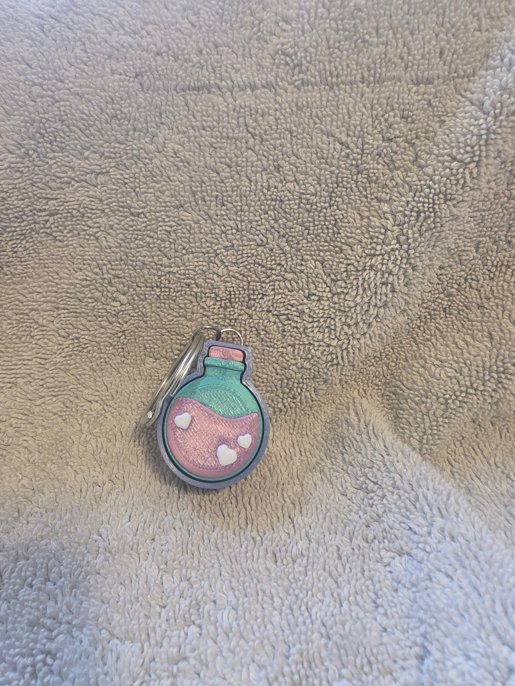 Multi color Fidgit keychain