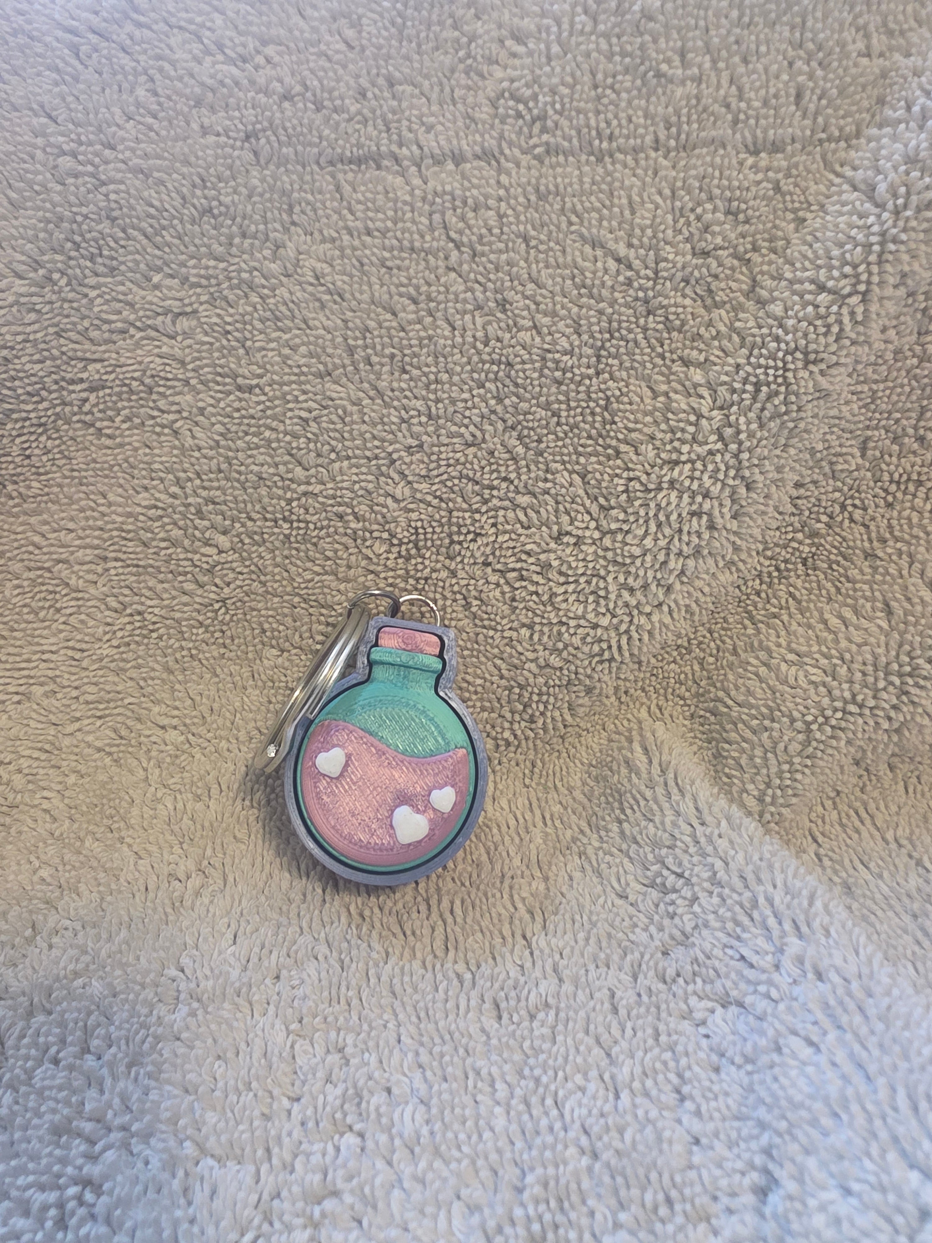 Multi color Fidgit keychain
