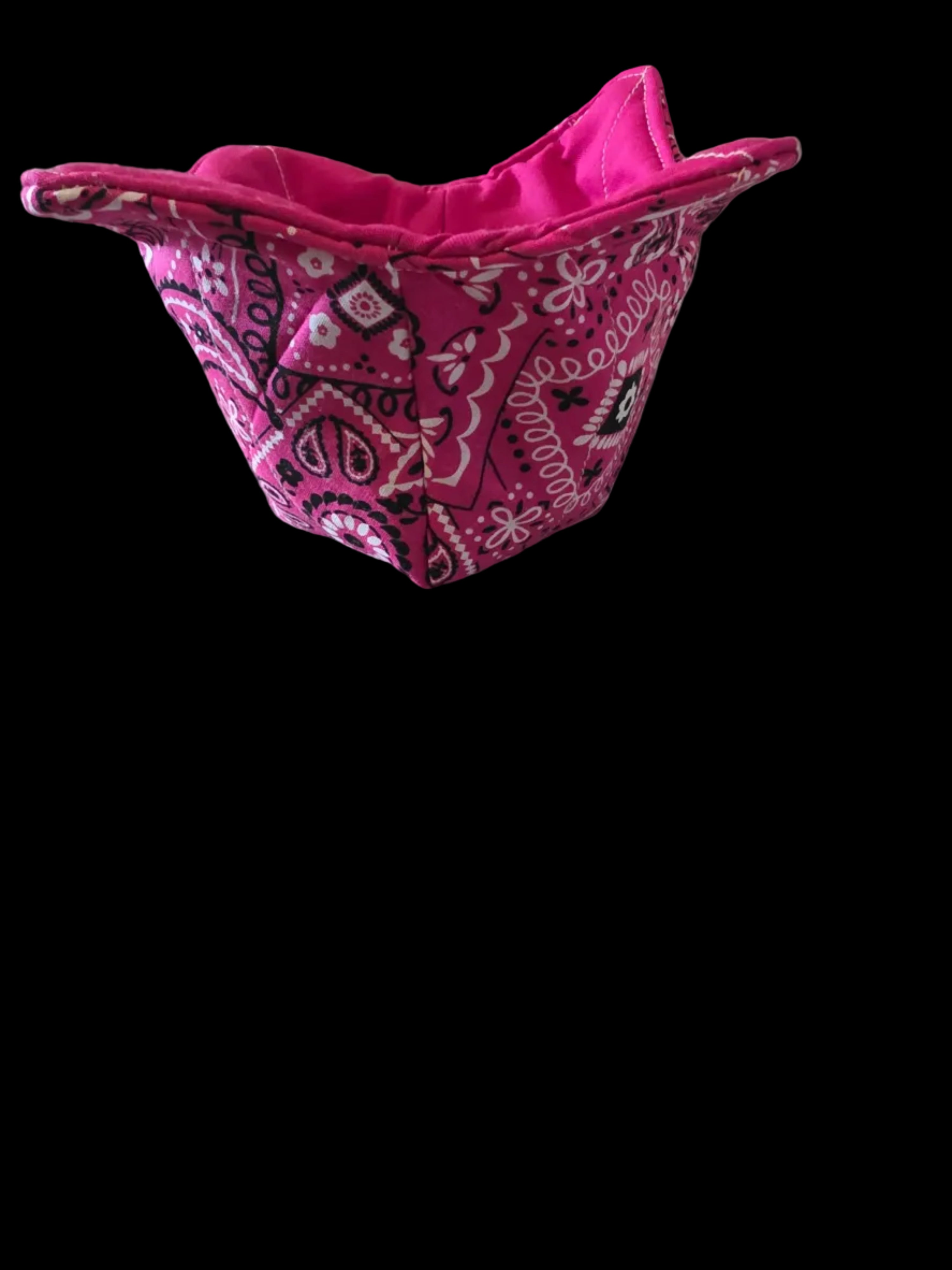 Pink pint ice cream bowl cozy